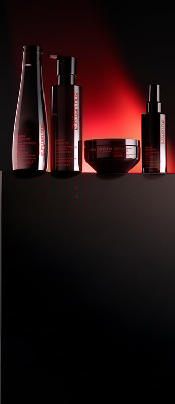 shu uemura art of hair product highlight