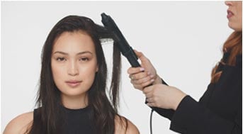 Shu Uemura Hair Tutorial: Create Textured Waves With a Sleek Side Part Shu Uemura Hair Tutorial: Create Textured Waves With a Sleek Side Part