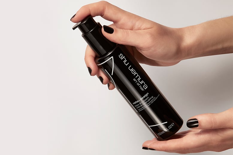 shu uemura art of hair routine for frizzy hair