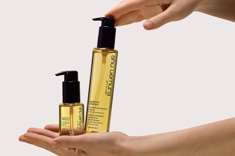 shu uemura art of hair routine for frizzy hair
