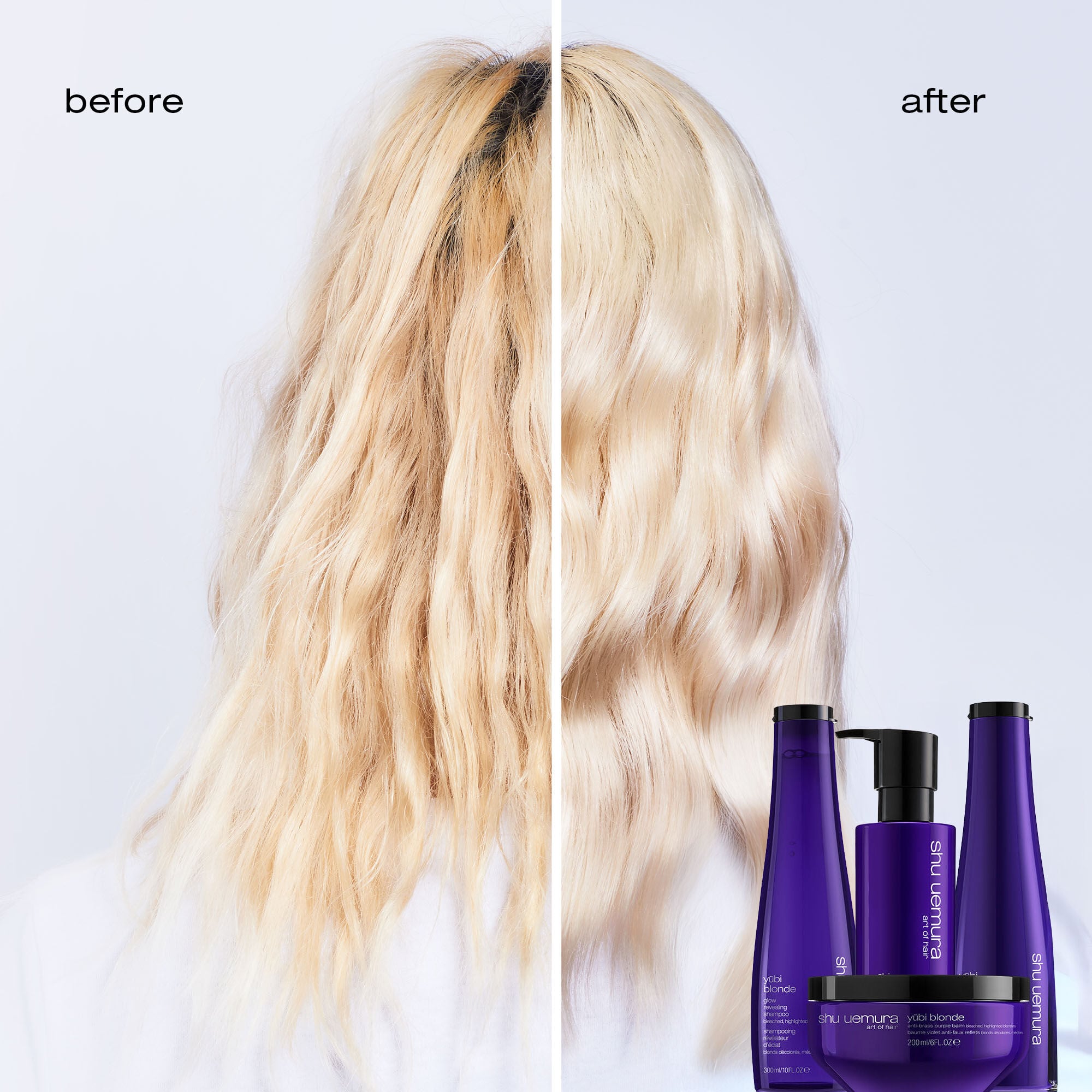 shu uemura Yubi blonde hair care for blonde hair 