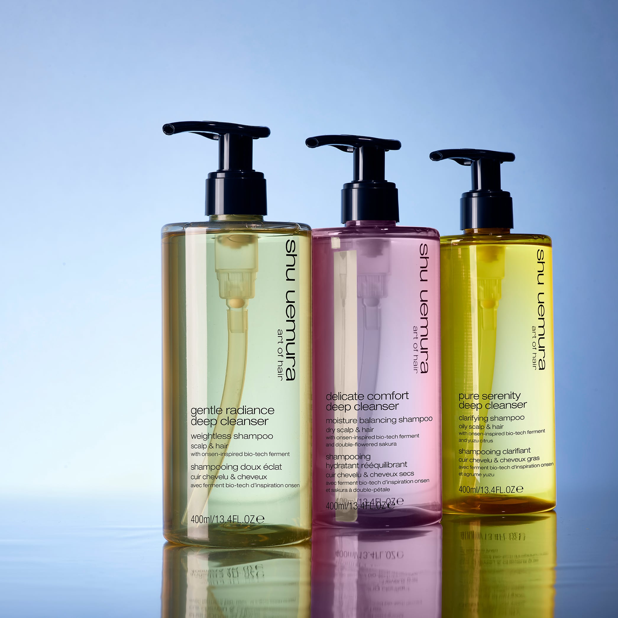 Shu Uemura Art of Hair Deep Cleansers Hair Care Collection