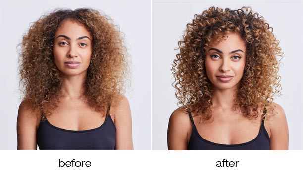 Shu Uemura Hair Tutorial: Defined and Natural Curls, Before & After Shu Uemura Hair Tutorial: Defined and Natural Curls, Before & After