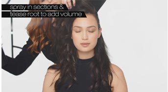 Shu Uemura Hair Tutorial: Create Textured Waves With a Sleek Side Part Shu Uemura Hair Tutorial: Create Textured Waves With a Sleek Side Part