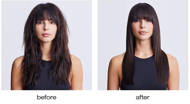 Shu Uemura Hair Tutorial: Sleek & Supple Flawless At-Home Blowout, Before & After Shu Uemura Hair Tutorial: Sleek & Supple Flawless At-Home Blowout, Before & After