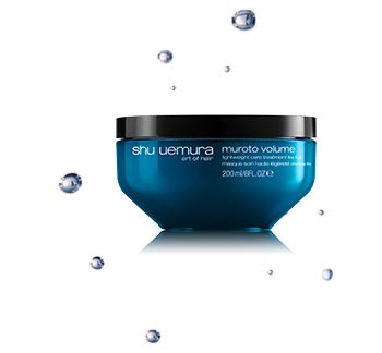 The all-new Muroto Volume Pure Lightness Hair Mask for fine hair The all-new Muroto Volume Pure Lightness Hair Mask for fine hair.